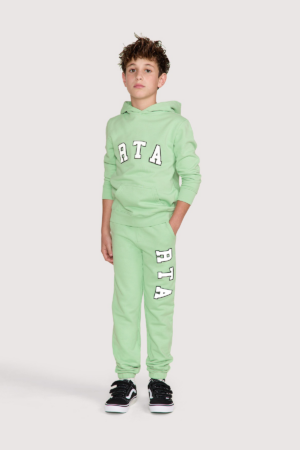 KIDS EWAN SWEATPANT | GREEN COLLEGIATE