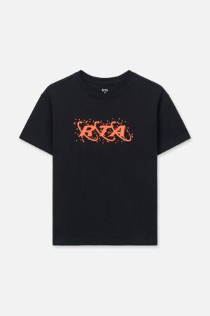 KIDS LAWSON SHORT SLEEVE TEE | BLACK PLANETARY RTA