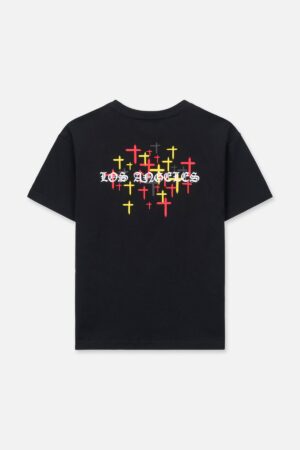 KIDS LAWSON SHORT SLEEVE TEE | BLACK OLD ENGLISH LA