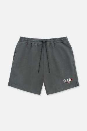 CLYDE ELASTICATED SHORT | VINTAGE BLACK ROSE