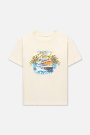 KIDS EDSON SHORT SLEEVE TEE | BONE PARADISE CRUISE
