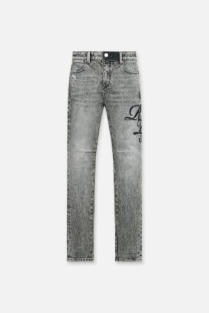 BRYANT SKINNY JEAN | STONE HAZE CURSIVE