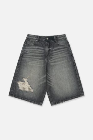 GUSTAVO DENIM SHORT | ASH FADED
