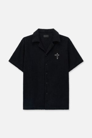NATHAN SHORT SLEEVE SHIRT | BLACK