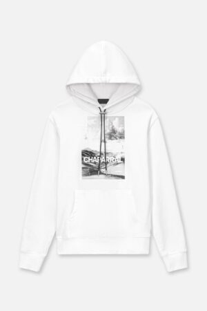 DION HOODIE | WHITE CHAPARRAL
