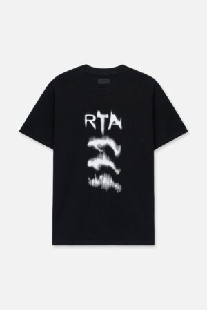 COLIN OVERSIZED SHORT SLEEVE TEE | BLACK ASCENDING RTA