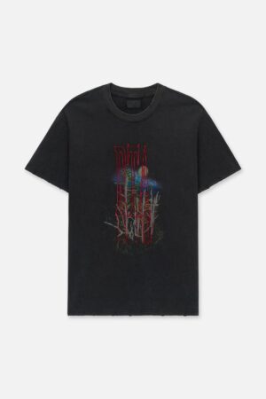 COLIN OVERSIZED SHORT SLEEVE TEE | BLACK FOREST