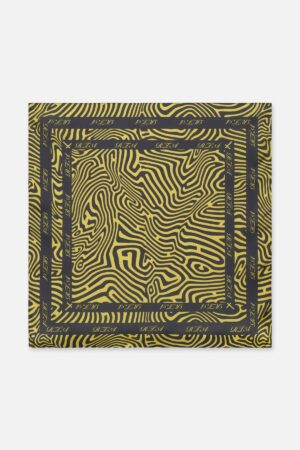 LEV BANDANA | BLACK TOPOGRAPHY
