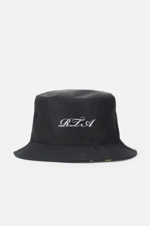 MARCUS BUCKET HAT | BLACK CURSIVE RTA