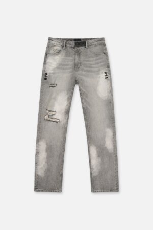 HARU SLIM FIT JEAN | CHARCOAL BLEACHED