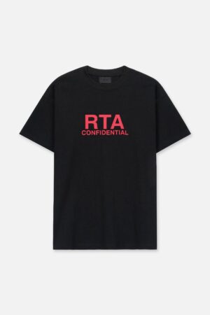 COLIN OVERSIZED SHORT SLEEVE TEE | BLACK CASE FILE