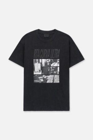 COLIN OVERSIZED TEE | VINTAGE BLACK PHOTO MONTAGE