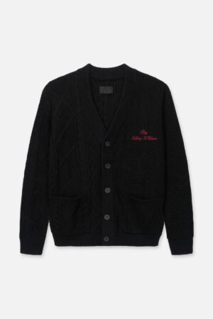 ZEPHYR SWEATER CARDIGAN | BLACK COMBO
