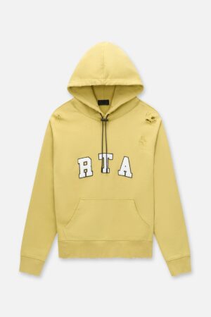 MARKUS HOODIE | SAGE YELLOW COLLEGIATE