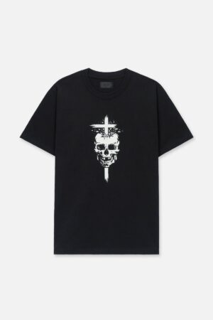 LIAM SHORT SLEEVE TEE | BLACK SKELETON HELL