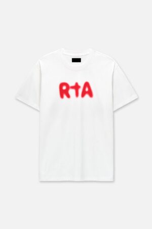 COLIN OVERSIZED TEE | WHITE BLURRY RTA
