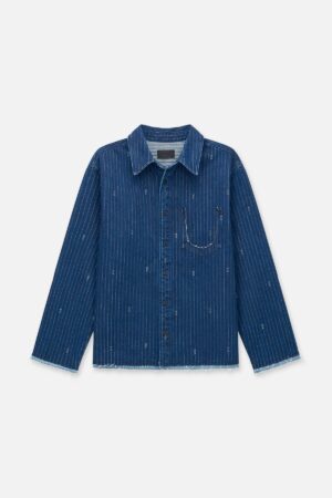 CLEO SHIRT | BLUE PINSTRIPE RTA