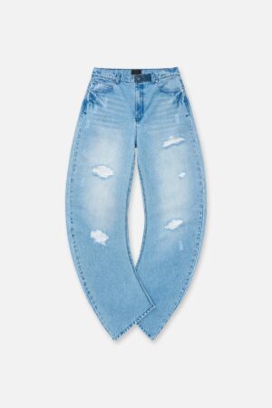 XANDER BARREL LEG JEAN | GLACIER BLUE