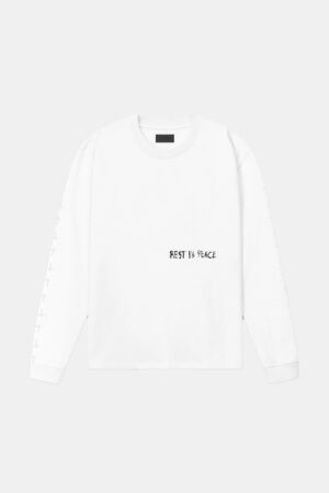 LAWRENCE LONG SLEEVE TEE | WHITE CROSS