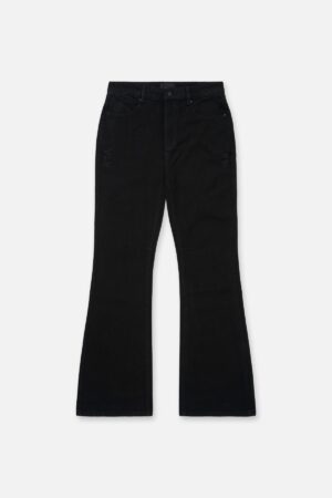 MAEL FLARE JEAN | BLACK SIDE CROSS