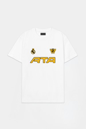 LIAM SHORT SLEEVE TEE | WHITE RTA CRESTS