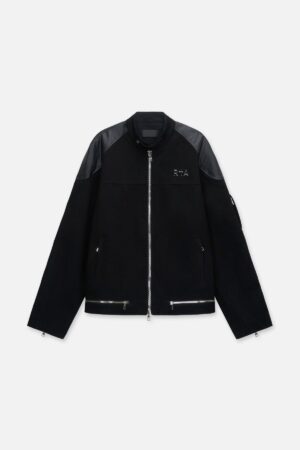 BAXTER DENIM JACKET | BLACK SNAKE