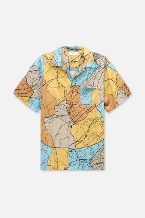 SILK SHORT SLEEVE SHIRT | ROAD MAP