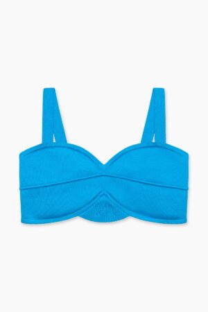 NYRA TOP | CYAN BLUE