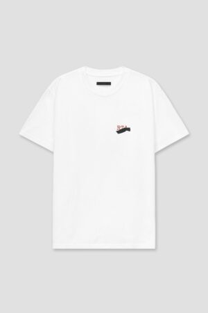 LIAM SHORT SLEEVE TEE | WHITE BURNED DOC